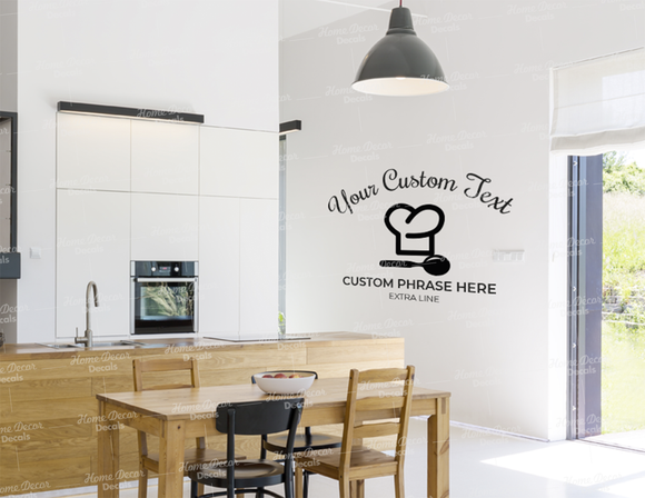 Custom Kitchen Art | Removable Vinyl Wall Decal | Home Decor – VINYL ...