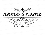 Personalized Living Room Decal
