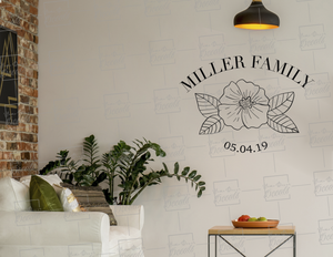 Living Room Decal home decor