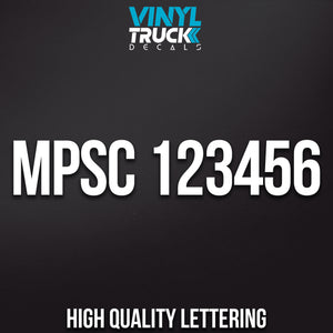 MPSC decal