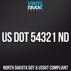 usdot decal North Dakota